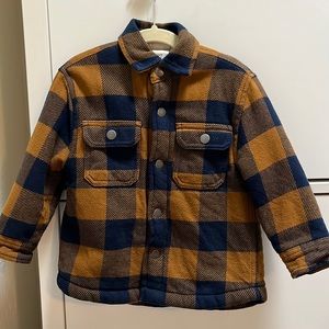 H&M Kids Flannel/Sherpa Jacket